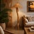 Tan 1970s Monumental Coastal Bamboo Floor Lamp For Sale - Image 8 of 8