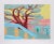 Marion McClanahan - Red Tree Lithograph For Sale