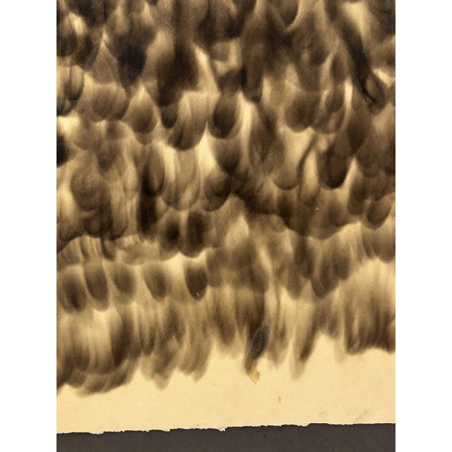Angelo Monserat “Austerity Policies 5,” Smoke on Paper, Circa 2014 For Sale - Image 9 of 16