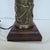 Brown Mid 20th Century Neoclassical Frederick Cooper Mahogany Brass Table Lamp W/ Shade For Sale - Image 8 of 10