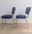 Vintage Sparkle Vinyl and Chrome Dinette Chairs- A Pair by Richardson Seating Corp. For Sale In Raleigh - Image 6 of 10