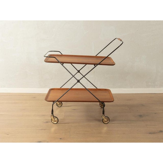 Serving Trolley from Ary Vanérprodukter Nybro, 1960s For Sale - Image 4 of 10