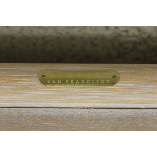 McGuire Modern Bamboo & Rattan Sofa For Sale - Image 12 of 13