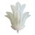 Venetian Transparent Graniglia Leaves Murano Glass Wall Sconce by Simoeng For Sale - Image 8 of 8