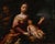 Italian School Artist, Holy Family with St. John the Baptist, 17th Century, Oil on Canvas, Framed For Sale - Image 4 of 6