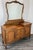 Vintage French Oak Dressing Table with Mirror For Sale - Image 17 of 17