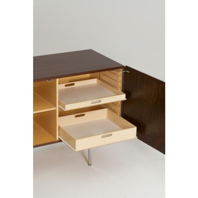 Wood B40 Minimalist Sideboard in Rosewood by Dieter Wäckerlin for Behr, 1950s For Sale - Image 7 of 14