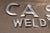 c. 1920s/1930s; C. A. Schrader - Glendale, CA Set of industrial metal channel letters spelling out "CA Schrader Welding...