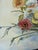 Impressionist 1980s Large Watercolor of Wildflowers and Zinnias in a Watering Can by Dan Suddath For Sale - Image 3 of 8