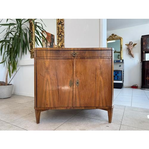 Authentic original Biedermeier trumeau. Dimensions: Height x Width x Depth 89 x 94 x 59 cm. For sale is an old, authentic,...