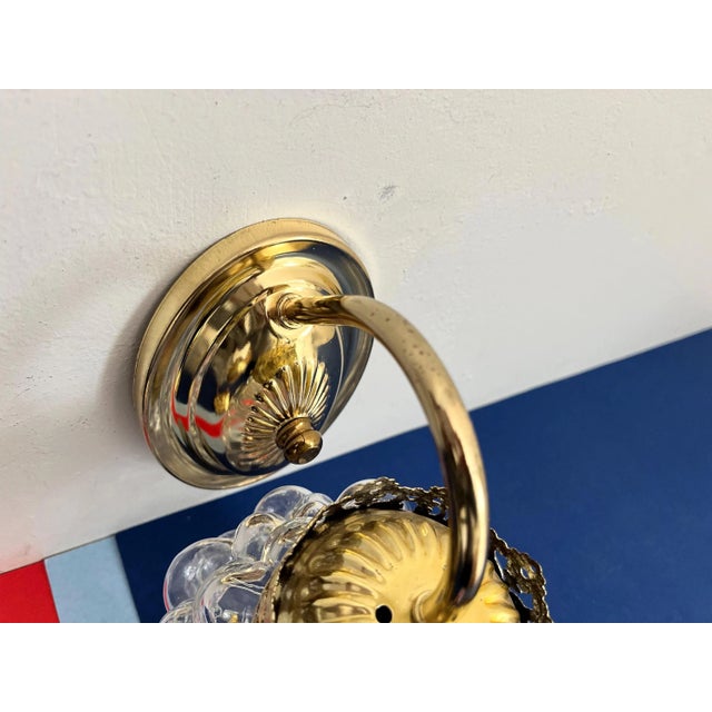 1960s Bubble Glass Sconces, Pair For Sale - Image 16 of 17