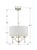 2020s Crystorama Manning 3-Light Chandelier For Sale - Image 5 of 5