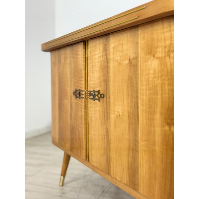 Wood Vintage Chest of Drawers in Pine For Sale - Image 7 of 9