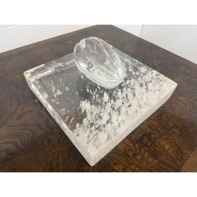 Robert Kuo Rock Crystal Sculpture For Sale - Image 10 of 12