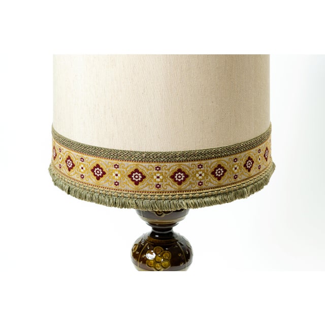 1970s Ceramic Floor Lamp from Kaiser Leuchten, 1970s For Sale - Image 5 of 9