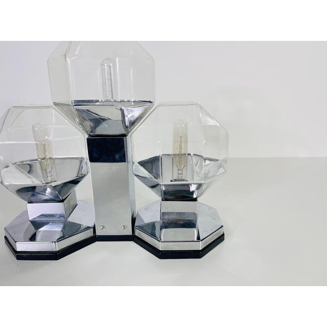 Large Modular Flush Mount attributed to Motoko Ishii for Staff Leuchten, 1970s For Sale - Image 16 of 17