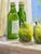 Original Watercolor Painting on Paper of “Tiny Bottles and Pears” For Sale - Image 6 of 8