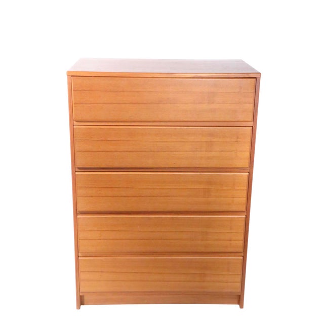 Mid-Century Modern Mid Century Danish Modern Chest of Drawers by Uldum For Sale - Image 3 of 16
