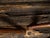 American American 1900s Rustic Pine Log Table with Straight Legs and Side Stretchers For Sale - Image 3 of 11