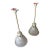Urban Archaeology Industrial Prismatic Pendant Light Fixtures Pair For Sale