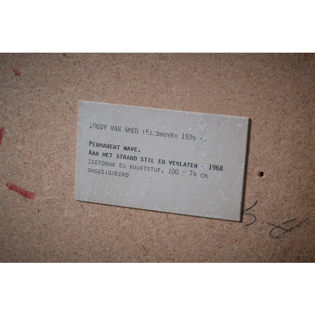 Woody Van Amen, Pop Art Composition, 1968, Silkscreen For Sale - Image 9 of 12