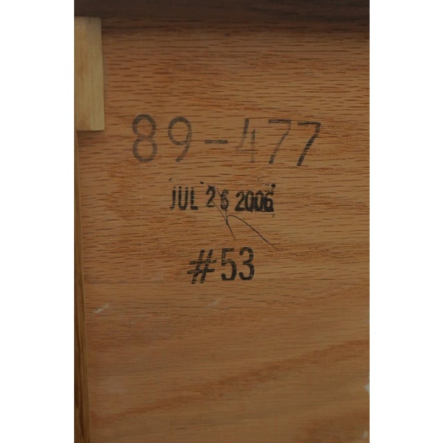 Stickley Mission Oak Harvey Ellis Inlaid Fall Front Bookcase For Sale - Image 18 of 18