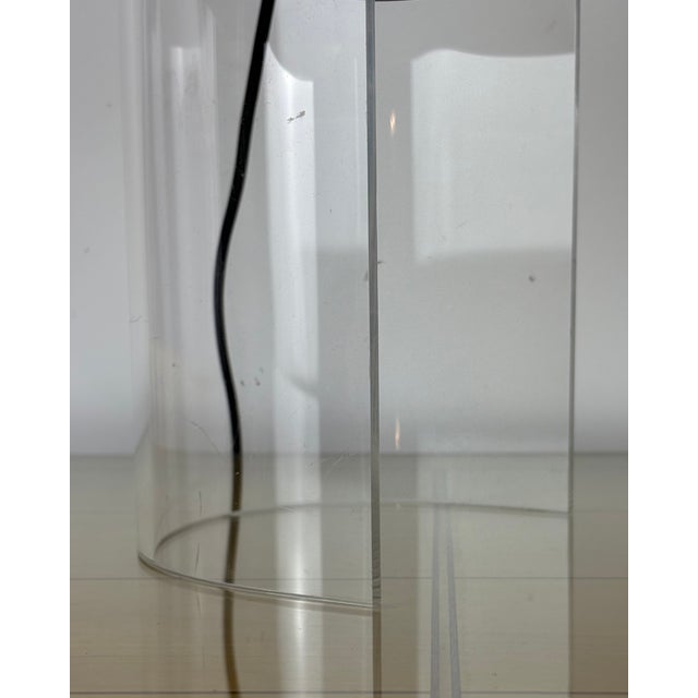 Space Age Brown Eyeball Spot Light with Acrylic Stand, 1970s For Sale - Image 14 of 18