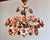 1980s Italian Murano Style Brown Floral Chandelier – Glass Flower Bouquet For Sale - Image 4 of 17