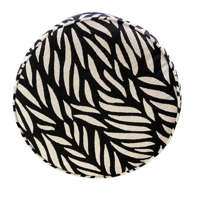 1960s 1960s "Tulip" Style Chrome Stool Attributed to Eero Saarinen With Nairobi Upholstery Seat For Sale - Image 5 of 5