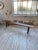 Vintage Walnut Bench, 1950s For Sale - Image 3 of 18