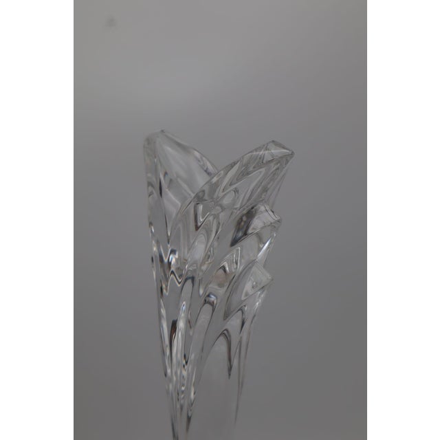Mid-Century Modern Mid-Century Modern Marc Aurel Crystal Candlesticks by Nachtmann, 1990s For Sale - Image 3 of 5