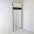 Wall-mounted mirror-and-coat-rack panels of this kind belong to a design language distinctly Italian of the late 1970s and...
