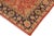 Shabby Chic Ziegler Rust Blue Hand-Knotted Wool Rug - 7'9'' X 10'0'' For Sale - Image 4 of 8
