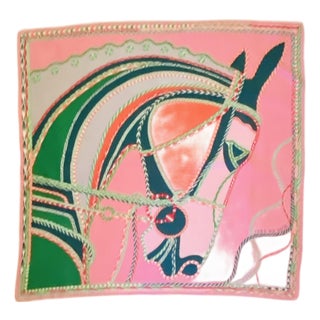 Hermes Carre 90 Robe Du Soir Silk Scarf For Sale