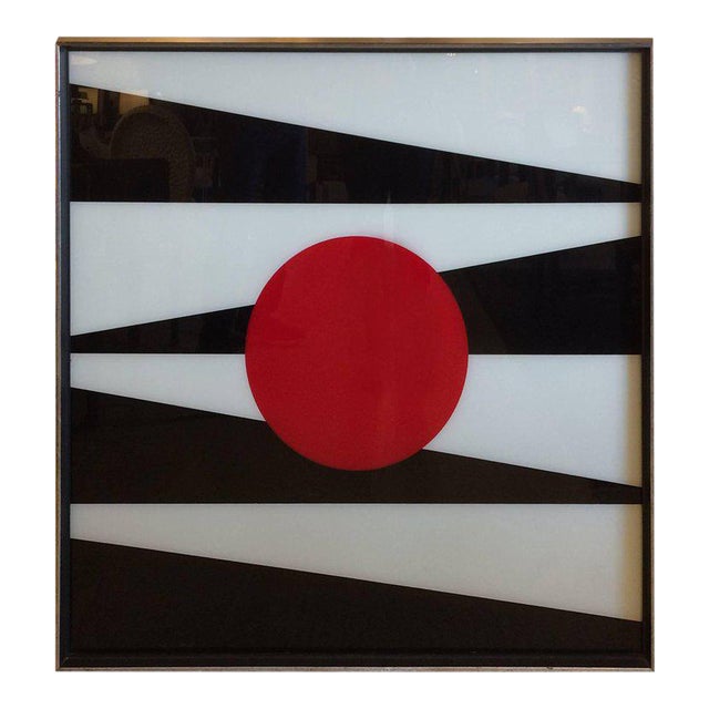 Pop Art Painting on Glass Chairish