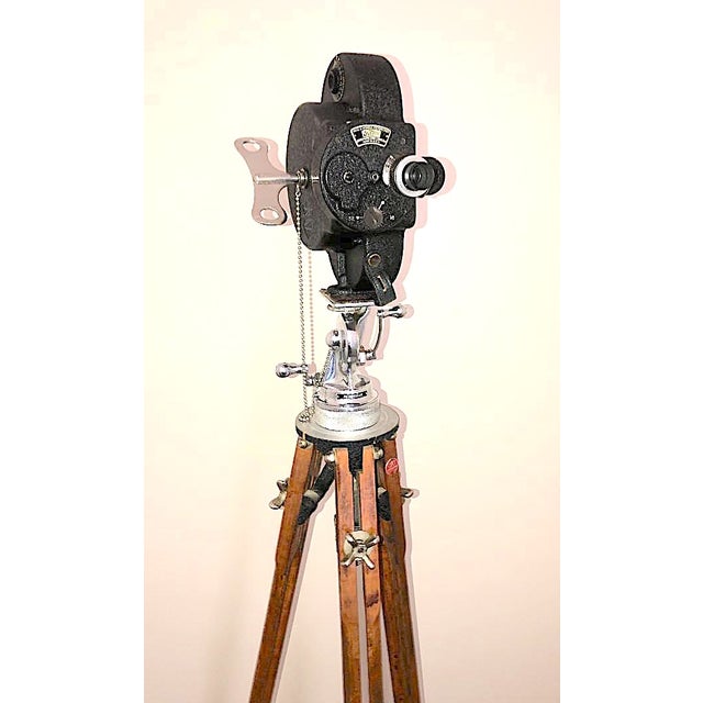 Offered for your approval is this early 20th century, Circa 1923, USA made Bell & Howell 16mm Motion Picture Camera...