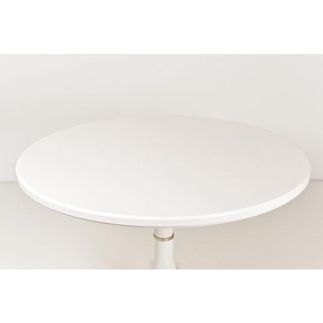 Modern Round Dining Table by Anna Castelli Ferrieri and Ignazio Gardella for Kartell, Italy, 1967 For Sale - Image 3 of 8