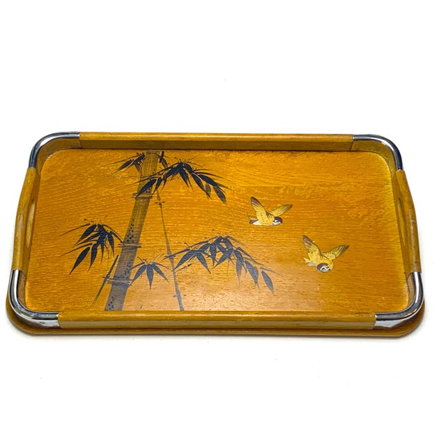1940s Asian Inspired Bamboo Nested Trays For Sale In Greenville, SC - Image 6 of 8