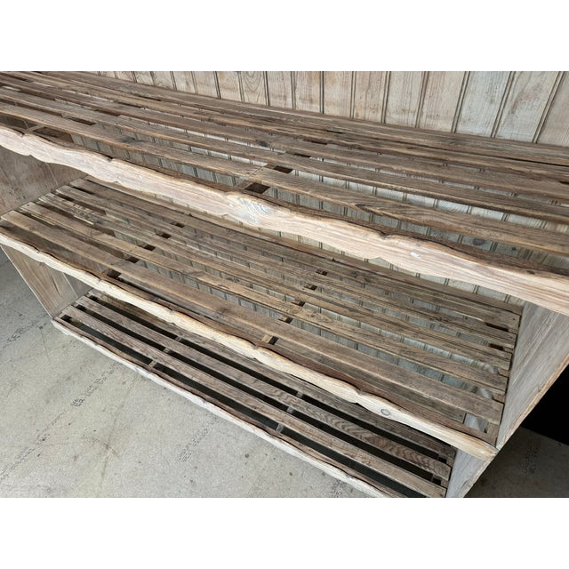 French Pine Bakers Rack, 1860 For Sale - Image 12 of 15