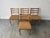 Vintage Dining Chairs with Mustard Fabric Upholstery from Schreiber, 1960s, Set of 4 For Sale - Image 10 of 10