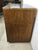 Mid Century Campaign Style Three Drawer Dresser With Brass Hardware For Sale - Image 4 of 12