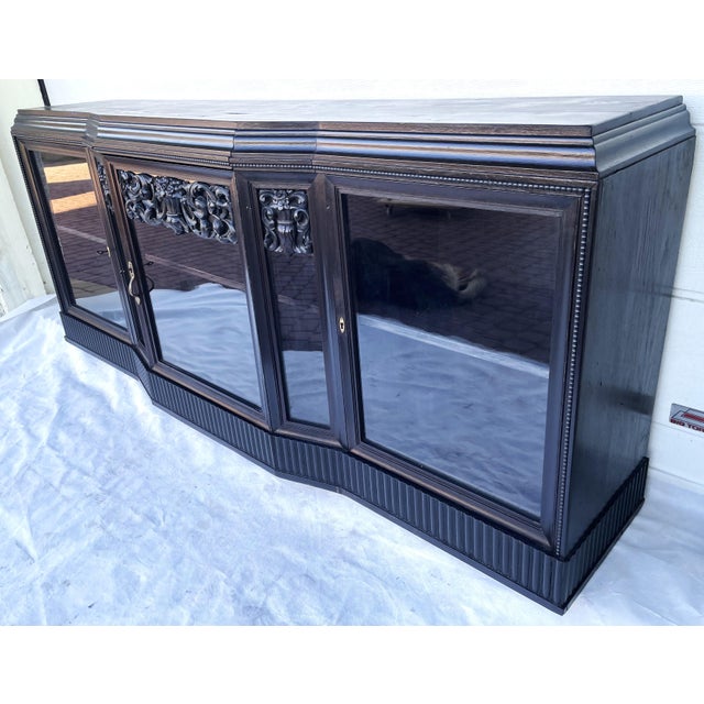 19th Century European Historicism Neo-Renaissance Display Cabinet, 1880s For Sale - Image 6 of 18