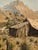 Farmhouse 'Dona Ana Southwest Desert Cabin View' Oil Painting, Connie Blake For Sale - Image 3 of 12