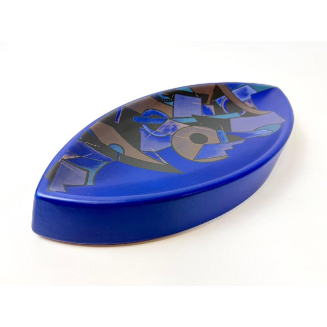 Postmodern Ceramic Bowl from Steuler Design, 1980s For Sale - Image 9 of 9