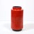 Mid-Century Modern Scarlet Red Handpainted Umbrella Stand w/ Rectilinear Details For Sale - Image 11 of 12