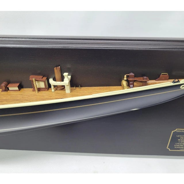 Half Model of the Fishing Schooner Bluenose For Sale - Image 12 of 12