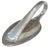 Shabby Chic Artist-Made Rogers Silverplate Spoon Place Card Holders – Set of 6 For Sale - Image 3 of 6