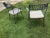 Mid-Century Modern Salterini Style Ribbon Arm Chairs - A Pair For Sale - Image 3 of 5