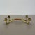 Modern Brutalist Brass and Leather Candleholder in the style of Auböck, 1950s For Sale - Image 6 of 18
