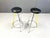 Metal Duplex Stools by Javier Mariscal for BD, 1980s, Set of 2 For Sale - Image 7 of 10